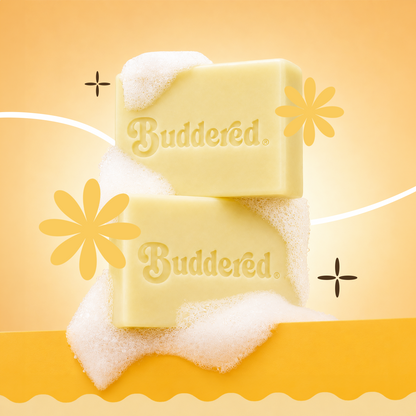 Buddered Natural Beef Tallow Soap Bar for Sensitive Skin