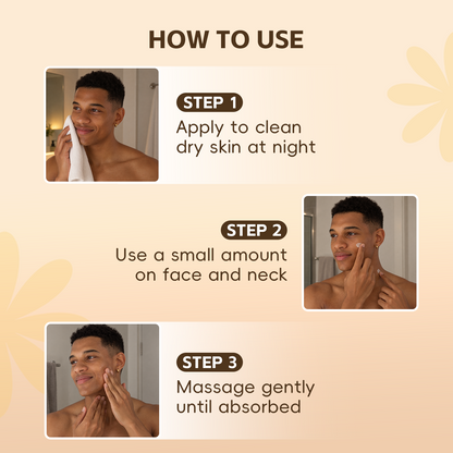 Buddered Beef Tallow Anti-Aging Face Serum for Men with Retinol